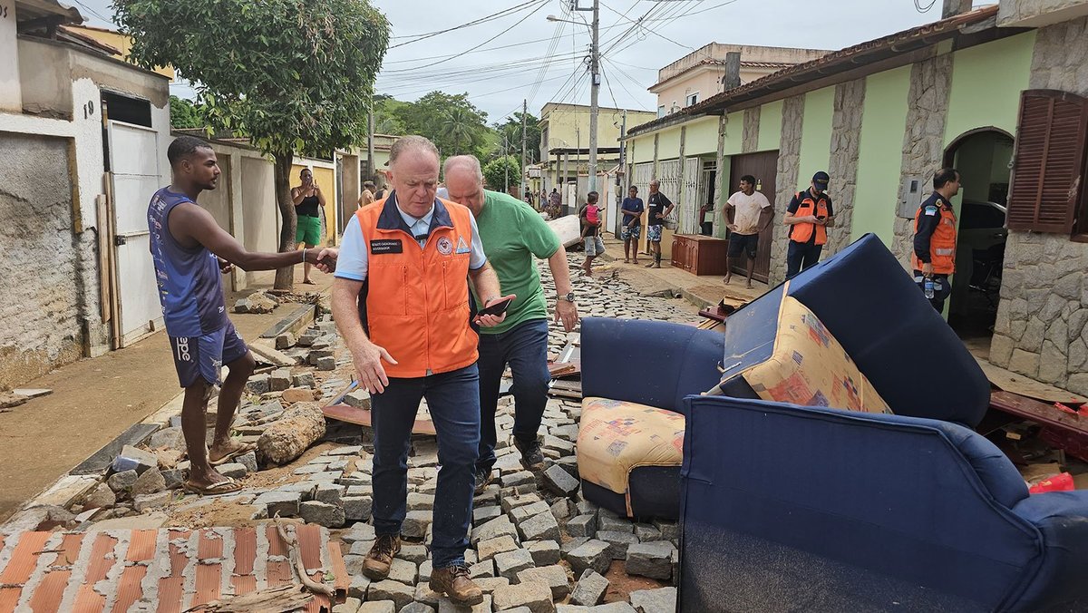 Governador anuncia R$ 50 milhões em crédito para empreendedores que tiveram perdas com as fortes chuvas no Espírito Santo