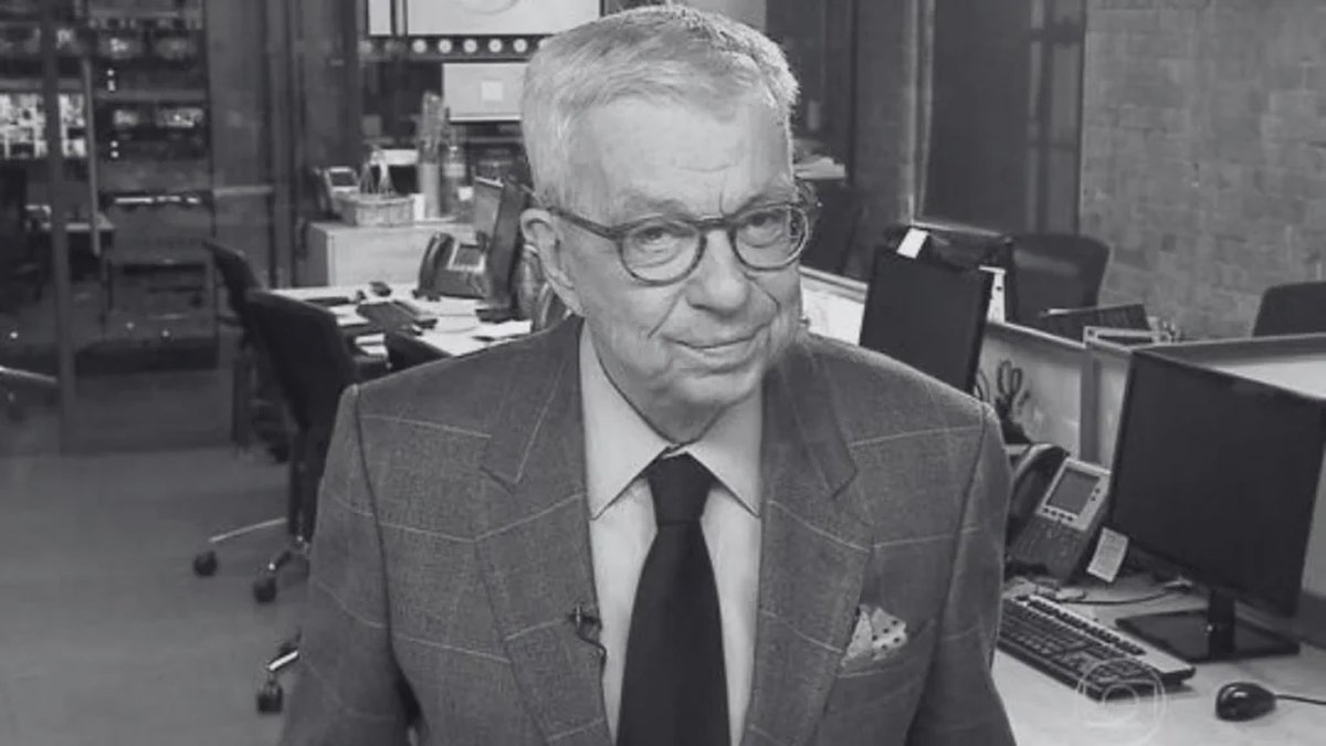 Morre Renato Machado, o gigante do jornalismo da Globo