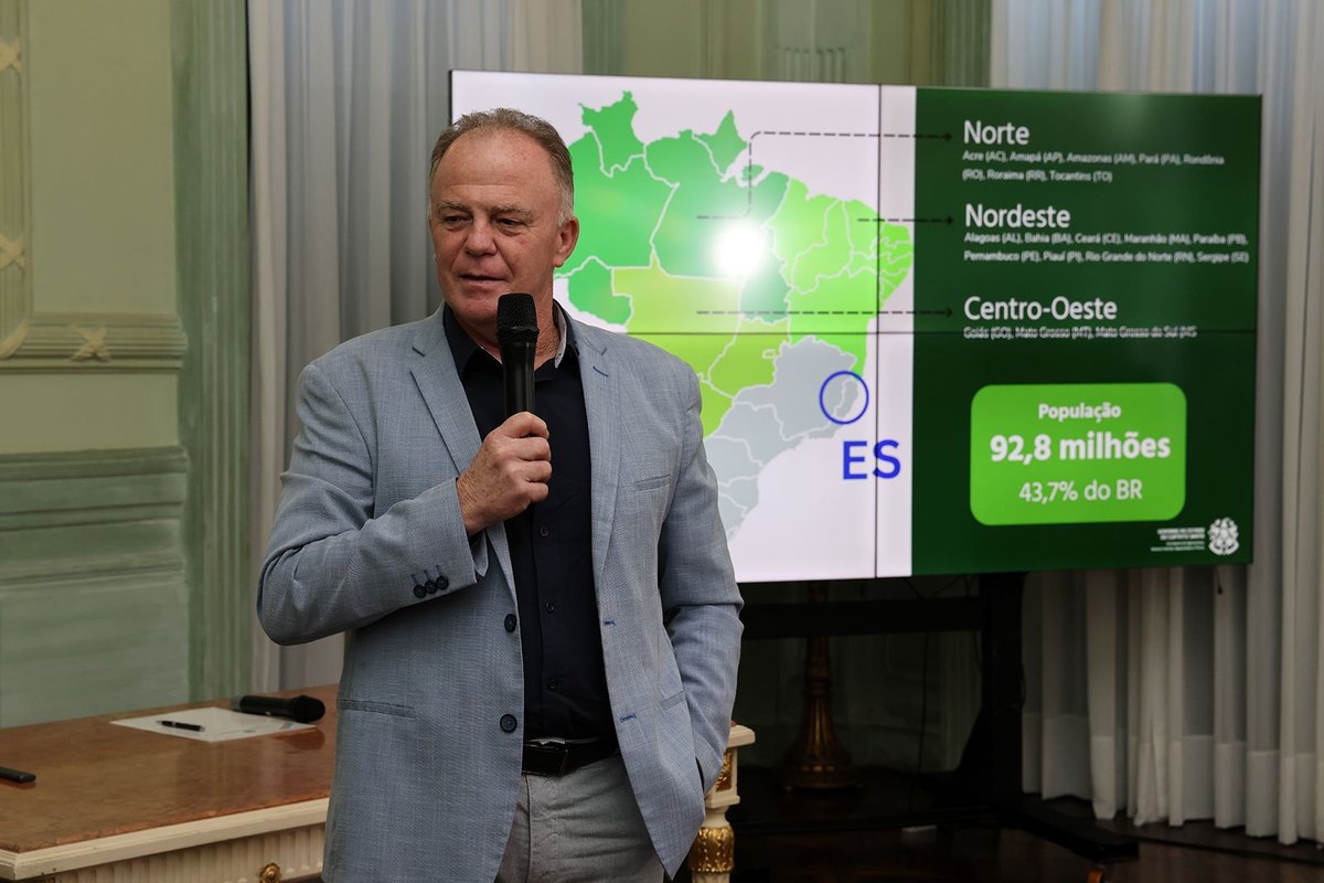Casagrande defende integração dos governadores brasileiros e americanos para enfrentar negacionismo de Trump com as mudanças climáticas