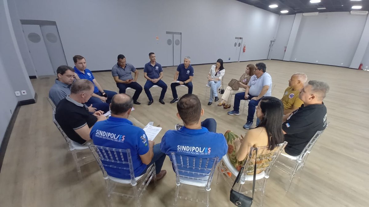 Renato Casagrande se reúne com representantes dos operadores da segurança pública e garante a continuidade da recomposição salarial e concursos anuais nas forças policiais