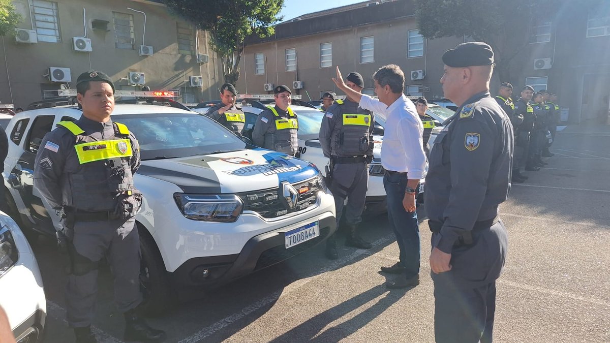 ‘Vocês são insubstituíveis na proteção às famílias capixabas’, afirma governador ao entregar 115 novas viaturas à PM