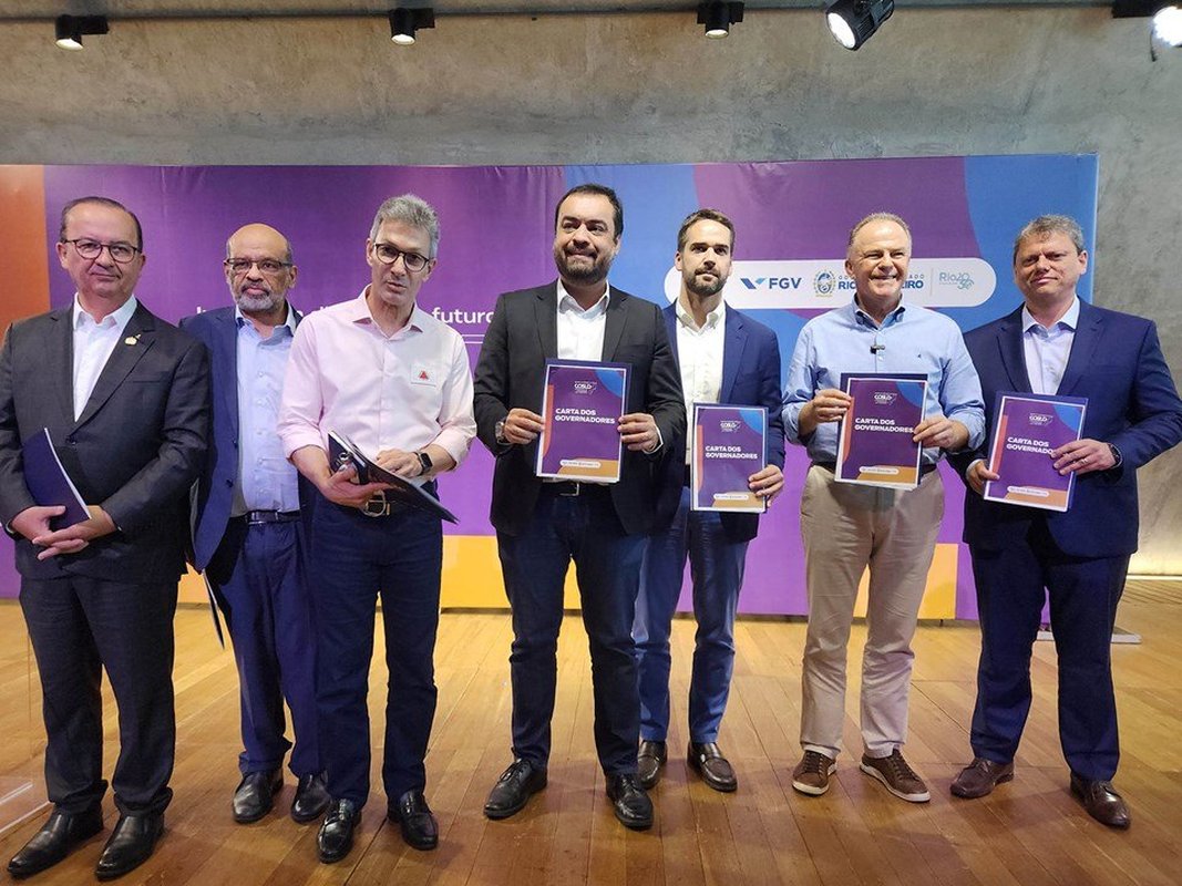 Renato Casagrande assina ‘Carta do Rio’ com governadores do Sudeste e do Sul