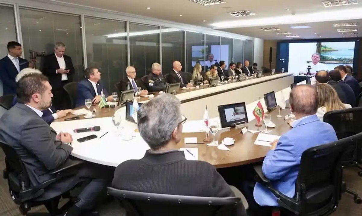 Governadores anunciam a criação do ‘Consórcio da Paz’ para unir ações no combate às facções criminosas