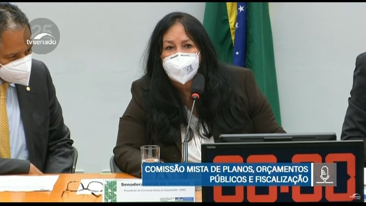 Feito histórico: Pela segunda vez, Rose é eleita presidente da Comissão Mista de Orçamento