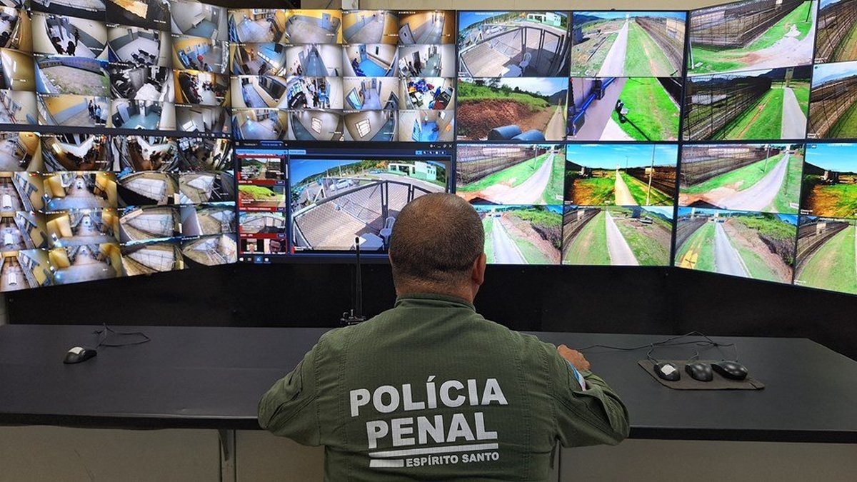 Sejus implanta sistema de videomonitoramento perimetral no Centro de Detenção Provisória da Serra
