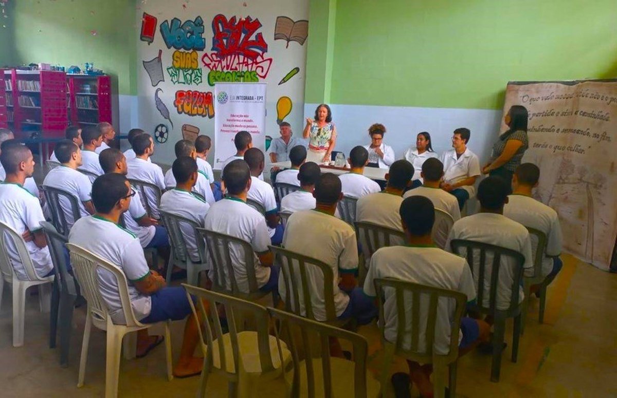 Sejus, MEC, Sedu e Ifes ofertam 450 vagas em cursos profissionalizantes ao sistema prisional capixaba