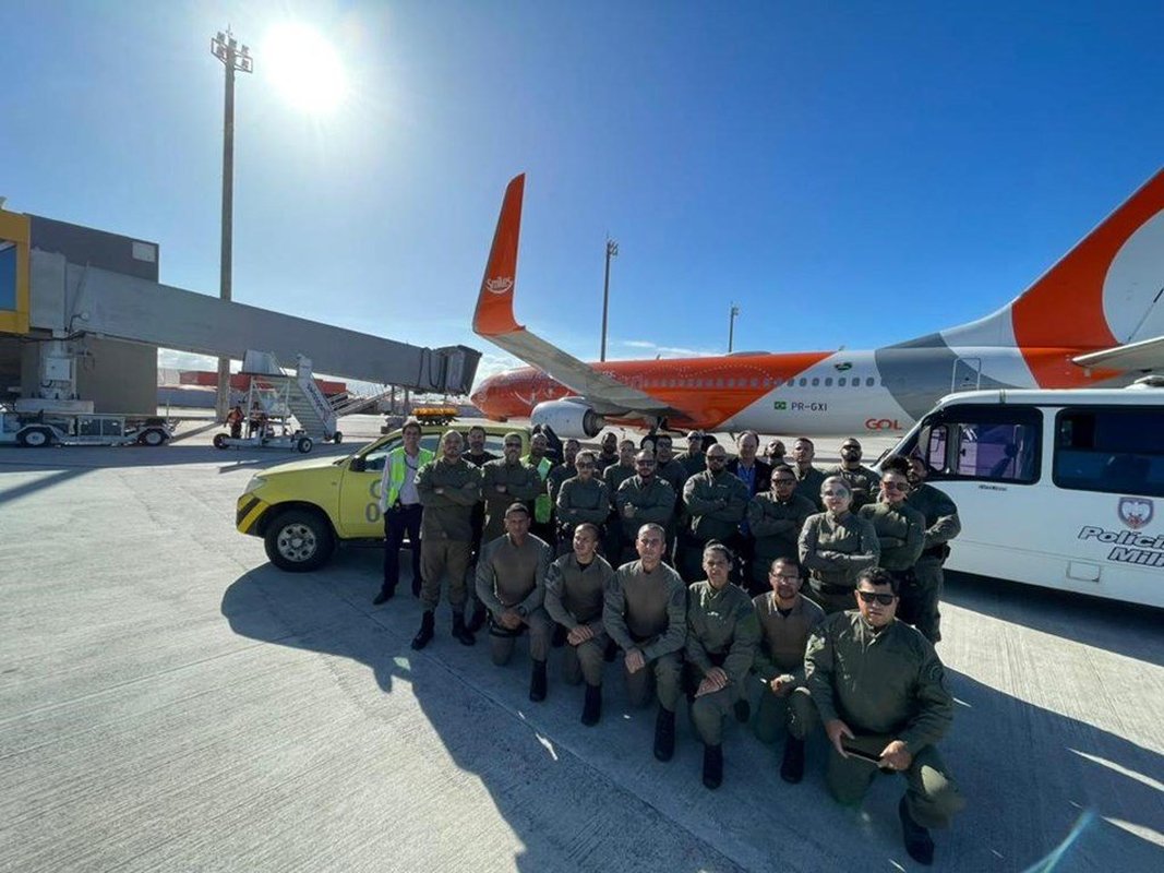 Policiais penais capixabas participam de curso sobre escolta policial em aeroportos