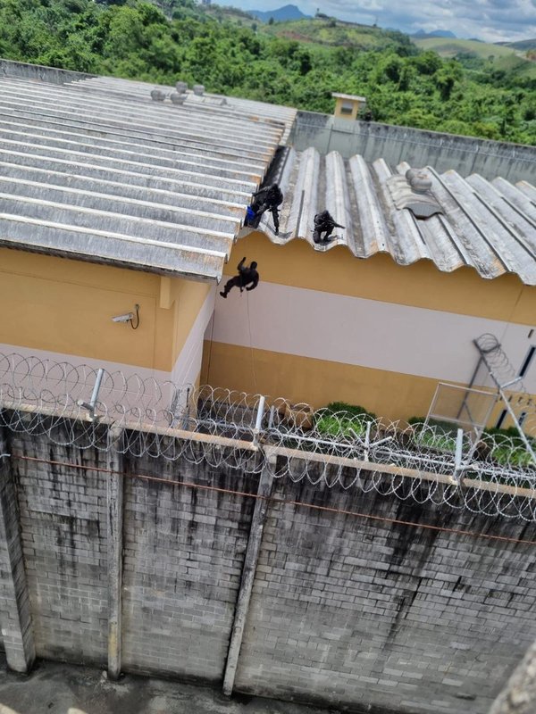 Forças de segurança passam no teste do exercício simulado de invasão a Presídio de Segurança Máxima no Espírito Santo