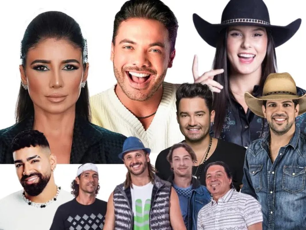 Festival I Love Music, em Itapemirim, anuncia Paula Fernandes, Dilsinho, Ana Castela, Wesley Safadão, Melim e mais 9 atrações nacionais