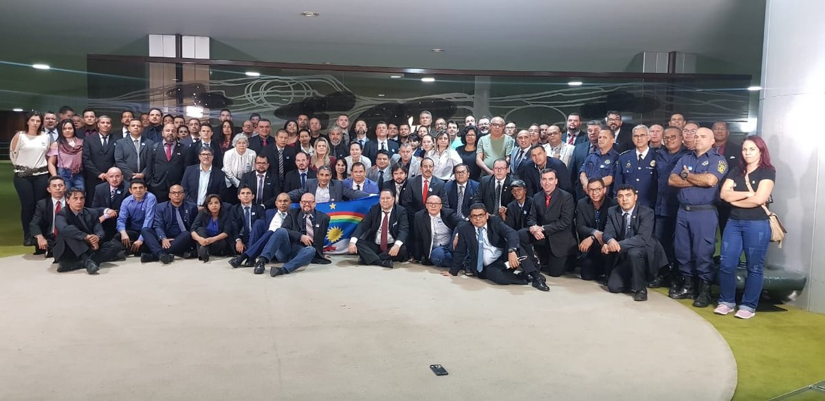 Sindipol/ES, Aepes e Agenpol estão em Brasília em defesa de uma “aposentadoria digna” para os policiais civis