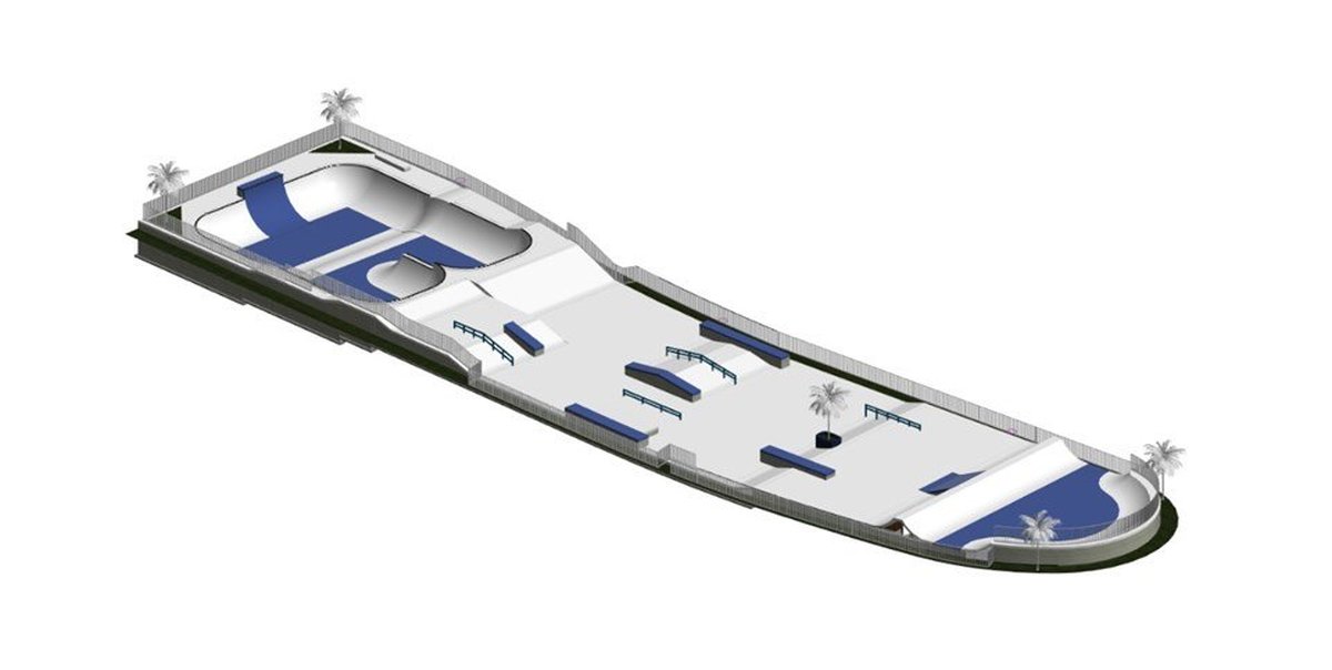 Portal do Príncipe vai ter pista para prática de skate e BMX