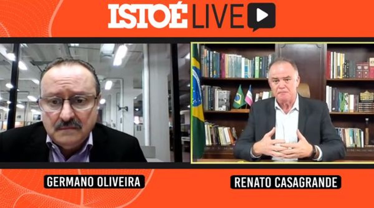 Casagrande fala do menosprezo de Bolsonaro à pandemia, sucessão presidencial e de pedidos de impeachment do Presidente
