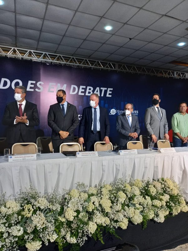 Presidente da Câmara dos Deputados apoia reeleição de Casagrande e elogia política fiscal do Espírito Santo