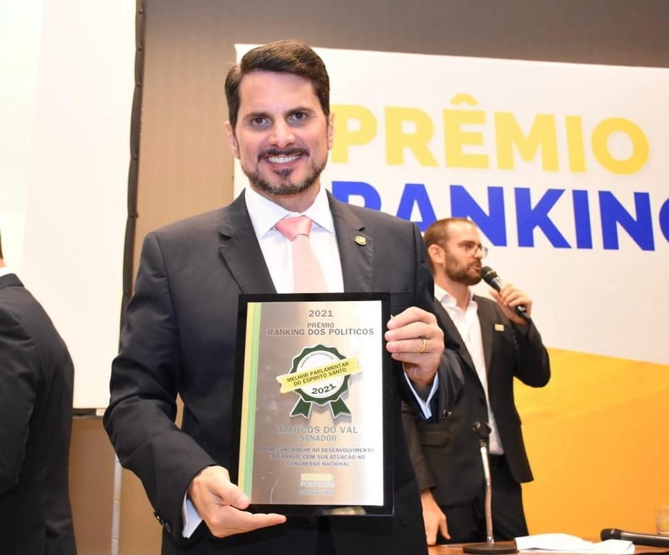 Marcos do Val é escolhido o segundo melhor parlamentar do País