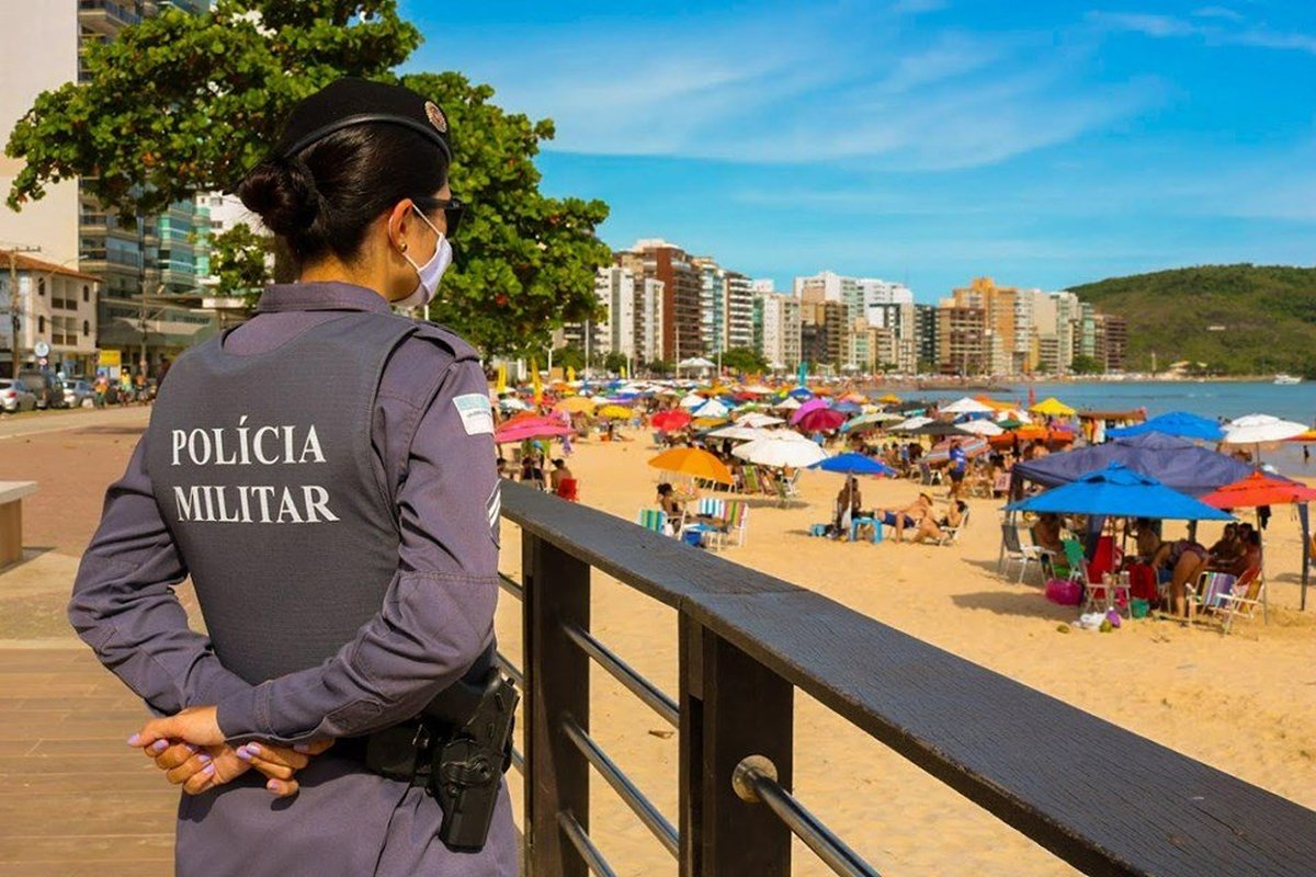 Trabalho ostensivo da Polícia Militar garante verão tranquilo em Guarapari