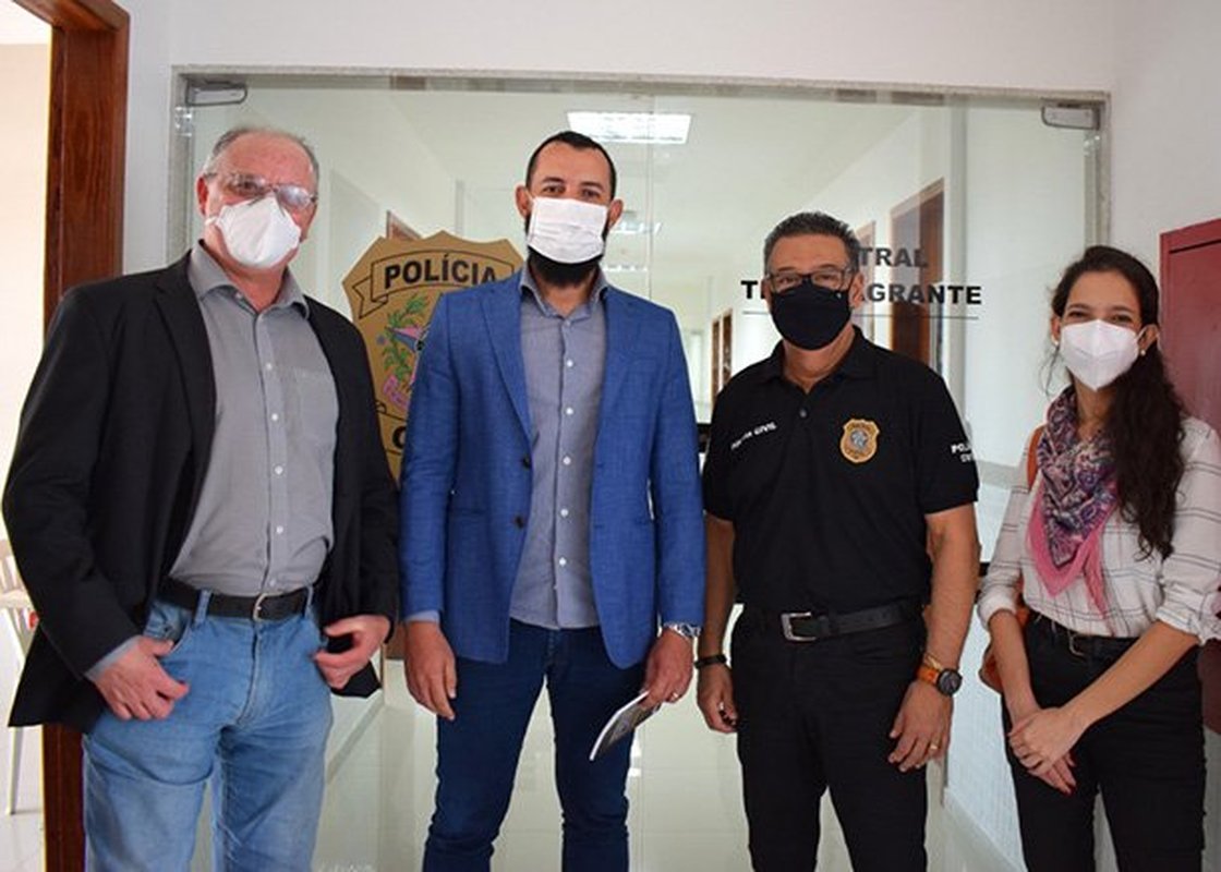 Diretoria do IJSN faz visita à Chefatura de Polícia Civil e conhece ações desenvolvidas pela equipe do delegado Darcy Arruda