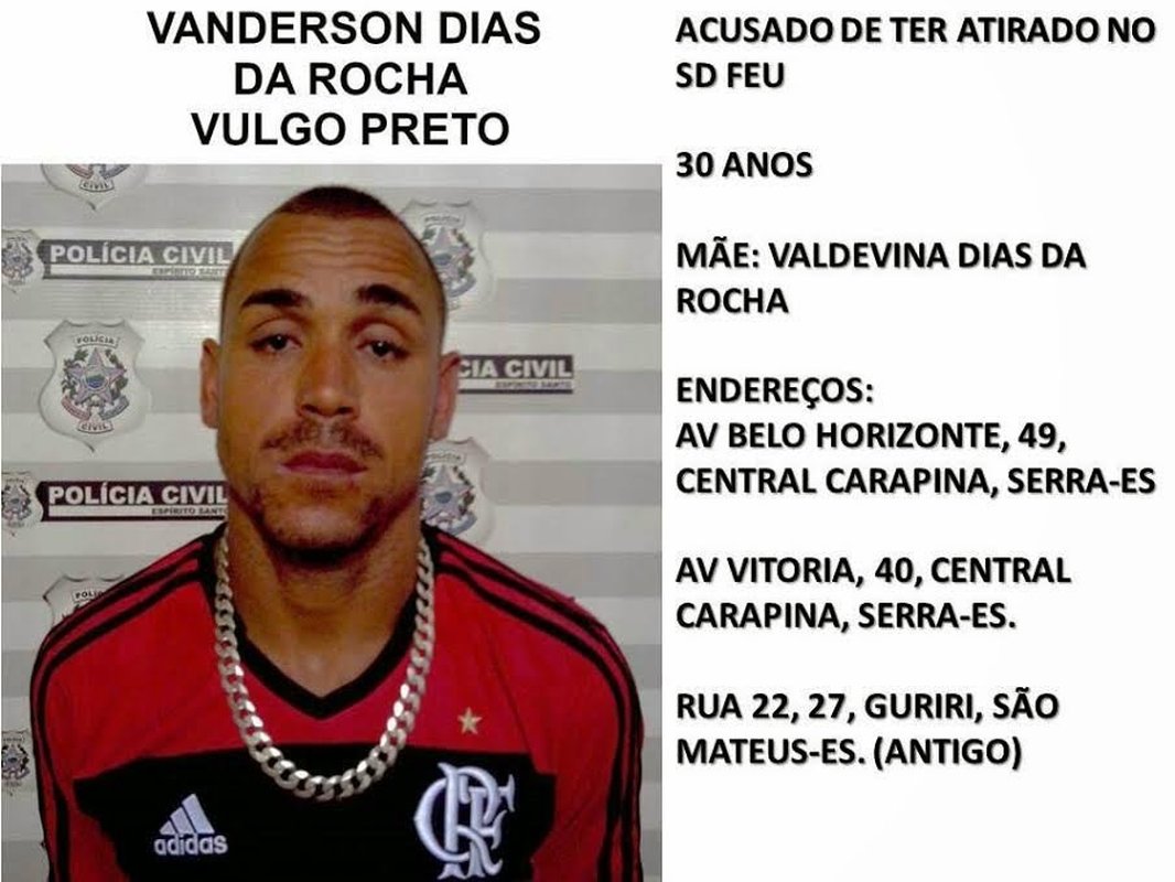 Ato de covardia: Policial da Tropa de Elite da Polícia Militar é assassinado com tiro na cabeça dentro de viatura enquanto fazia patrulhamento no Espírito Santo e colegas oferecem recompensa de R$ 5 m