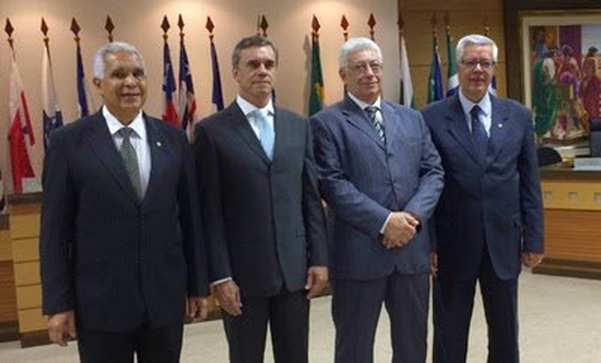 Os novos quatro desembargadores do Tribunal de Justiça do Estado do Espírito Santo