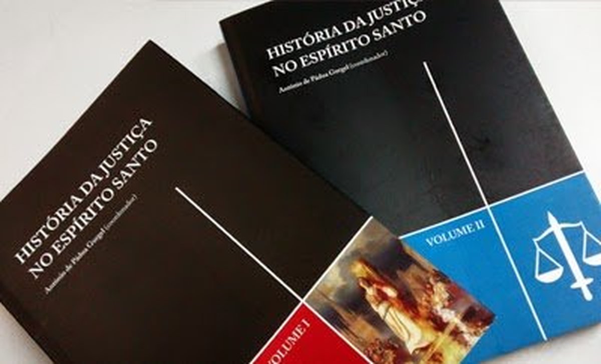 JORNALISTA ELIMAR CÔRTES PARTICIPA DE OBRA LITERÁRIA QUE CONTA A HISTÓRIA DA JUSTIÇA NO ESPÍRITO SANTO: Livros vão são lançados nesta quinta-feira no Salão Nobre do Tribunal de Justiça