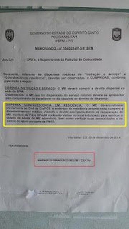Comandante do Batalhão de Vila Velha põe agentes do Serviço Reservado e do Cartório da Corregedoria para fazer “acompanhamento de recuperação” de militares que estão de licença médica