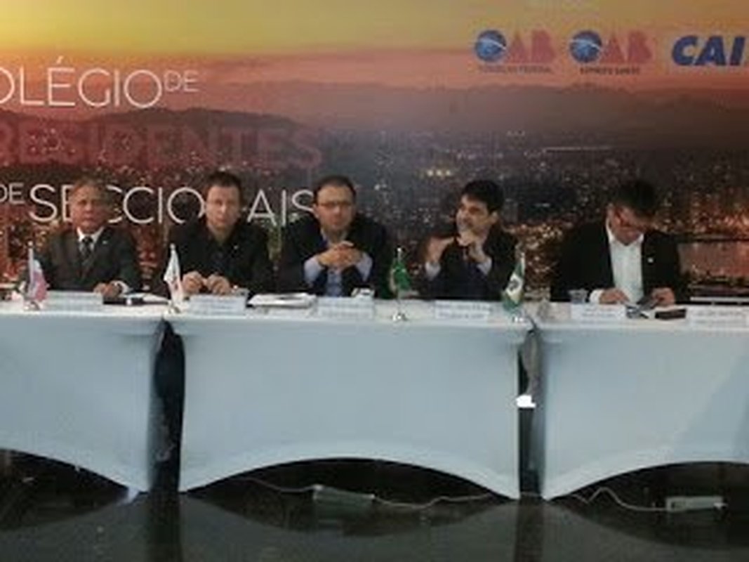 Em encontro  do Colégio de Presidentes das Seccionais da OAB em Vitória, líder dos delegados federais defende a investigação defensiva em Inquérito Policial