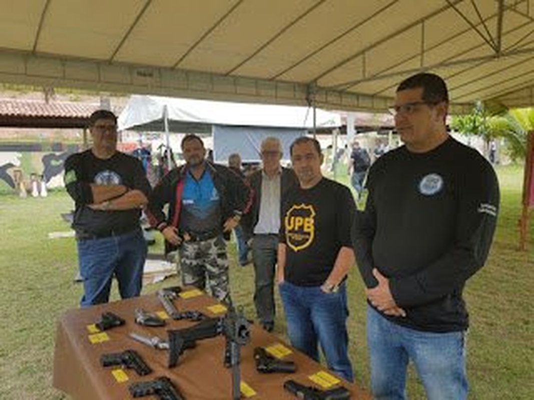 Os campeões de tiro da 2ª Etapa do Campeonato Brasileiro de IPSC Handgun disputada no Estande do Sindipol/ES
