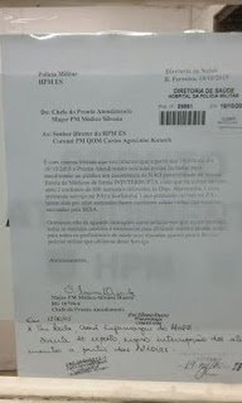 COMEÇA DESMANTELAMENTO DO HOSPITAL DA POLÍCIA MILITAR DO ESPÍRITO SANTO: Pronto Atendimento do HPM fecha as portas