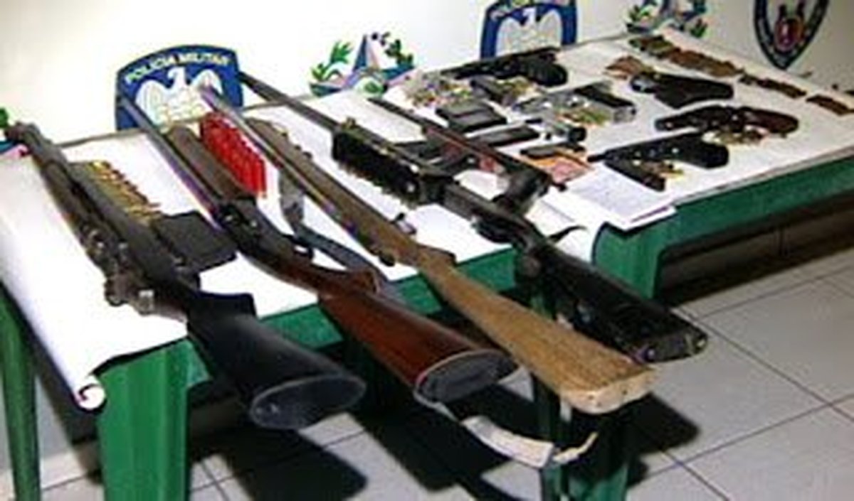 Polícias já podem usar fuzis e metralhadoras apreendidos com criminosos