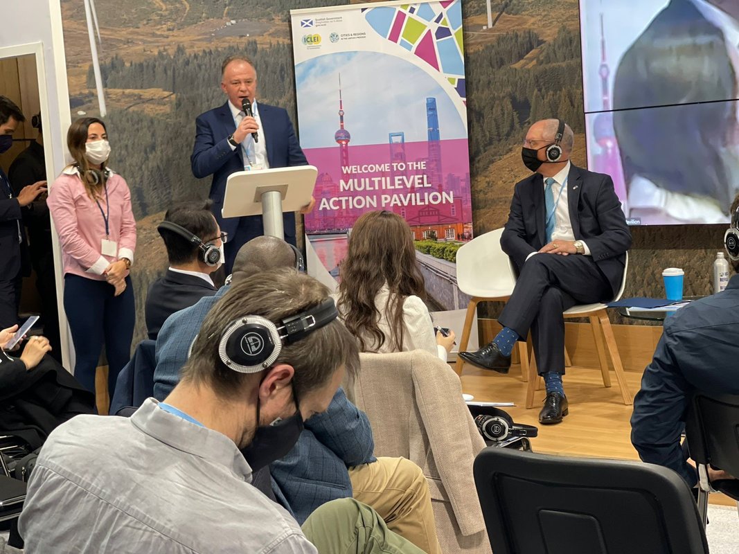 Casagrande apresenta ações do Espírito Santo na área ambiental na COP-26