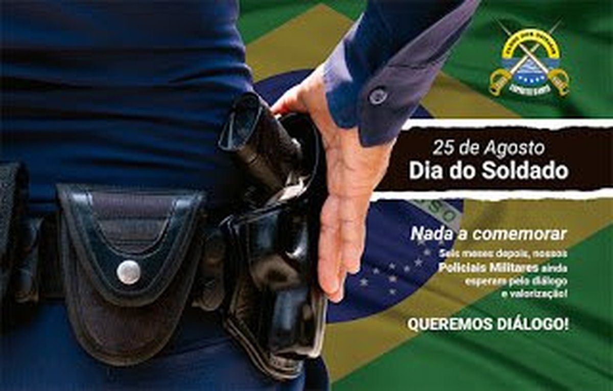 Em artigo, presidente do Clube dos Oficiais saúda a todos os policiais neste Dia do Soldado, mas afirma que militares capixabas não têm o que comemorar