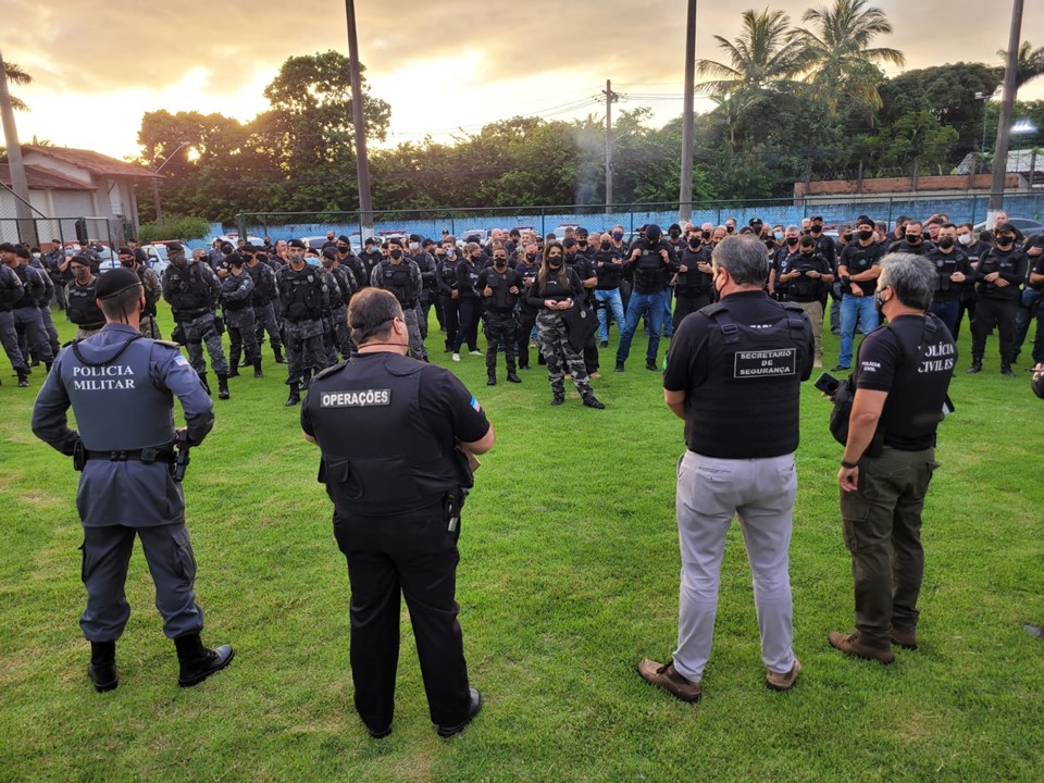 Governador enaltece trabalho dos policiais e acredita que Estado vai fechar os três primeiros anos de sua gestão com o menor número de homicídios da história em 25 anos   