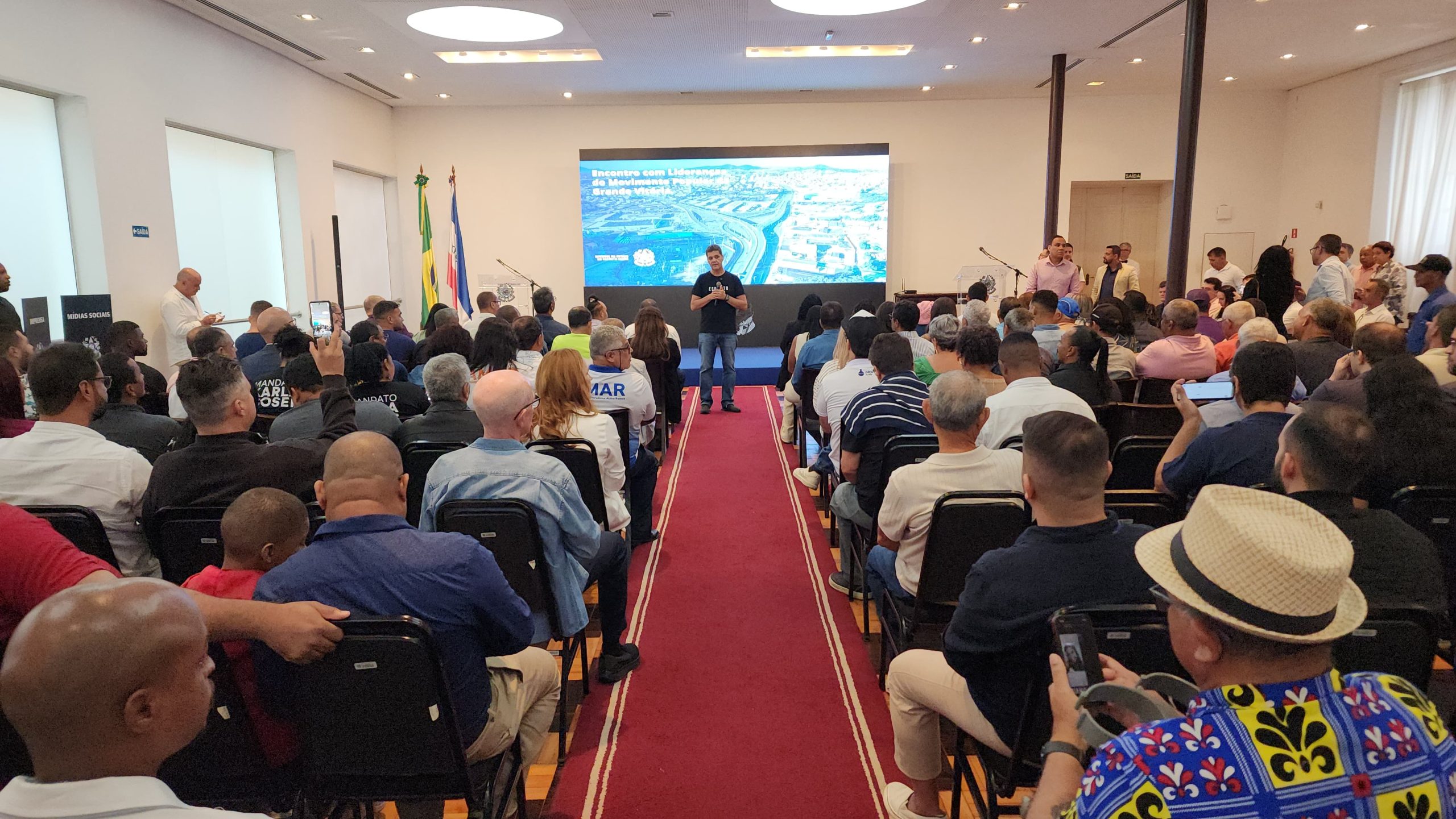 Governo recebe lideranças comunitárias no Palácio Anchieta para ampliar ainda mais o diálogo com os movimentos populares