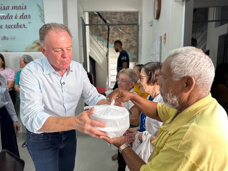 Governador lança, em Vitória, ‘Cozinha Solidária’ para fornecer refeições para pessoas em vulnerabilidade