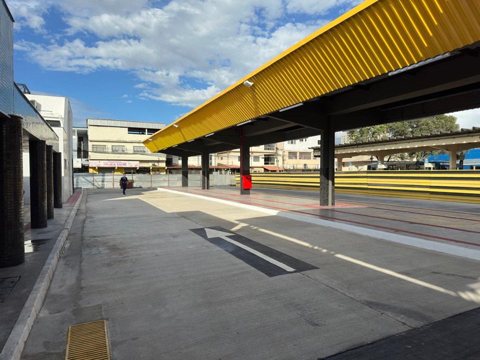 Primeira etapa das obras no Terminal do Ibes é concluída e espaços serão abertos ao público