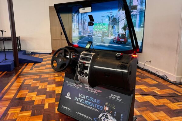 300 câmeras em viaturas para recuperar veículos roubados e identificar foragidos da Justiça