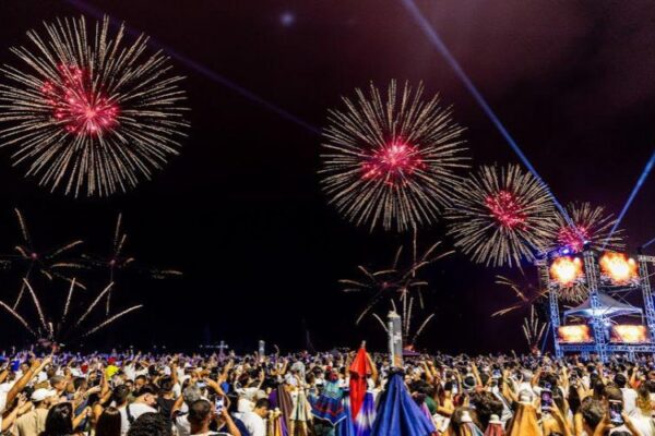 Réveillon em Vila Velha terá espetáculo pirotécnico de 14 minutos em 16 pontos