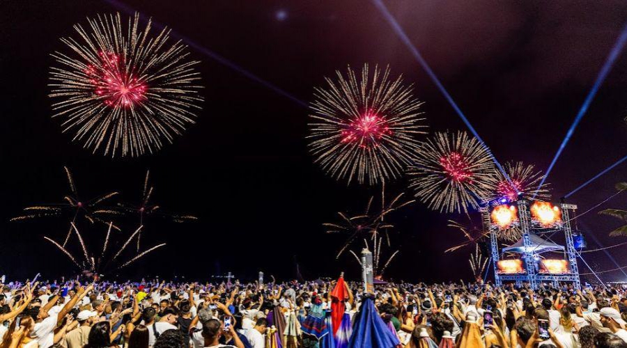 Réveillon em Vila Velha terá espetáculo pirotécnico de 14 minutos em 16 pontos
