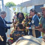 No embalo do congo, Casagrande anuncia mais investimentos de R$ 100 milhões em obras na Serra