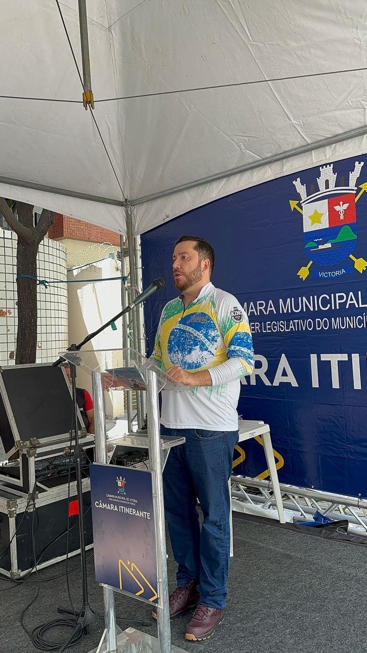 Armandinho Fontoura é o campeão da produção legislativa na Câmara de Vitória em 2025