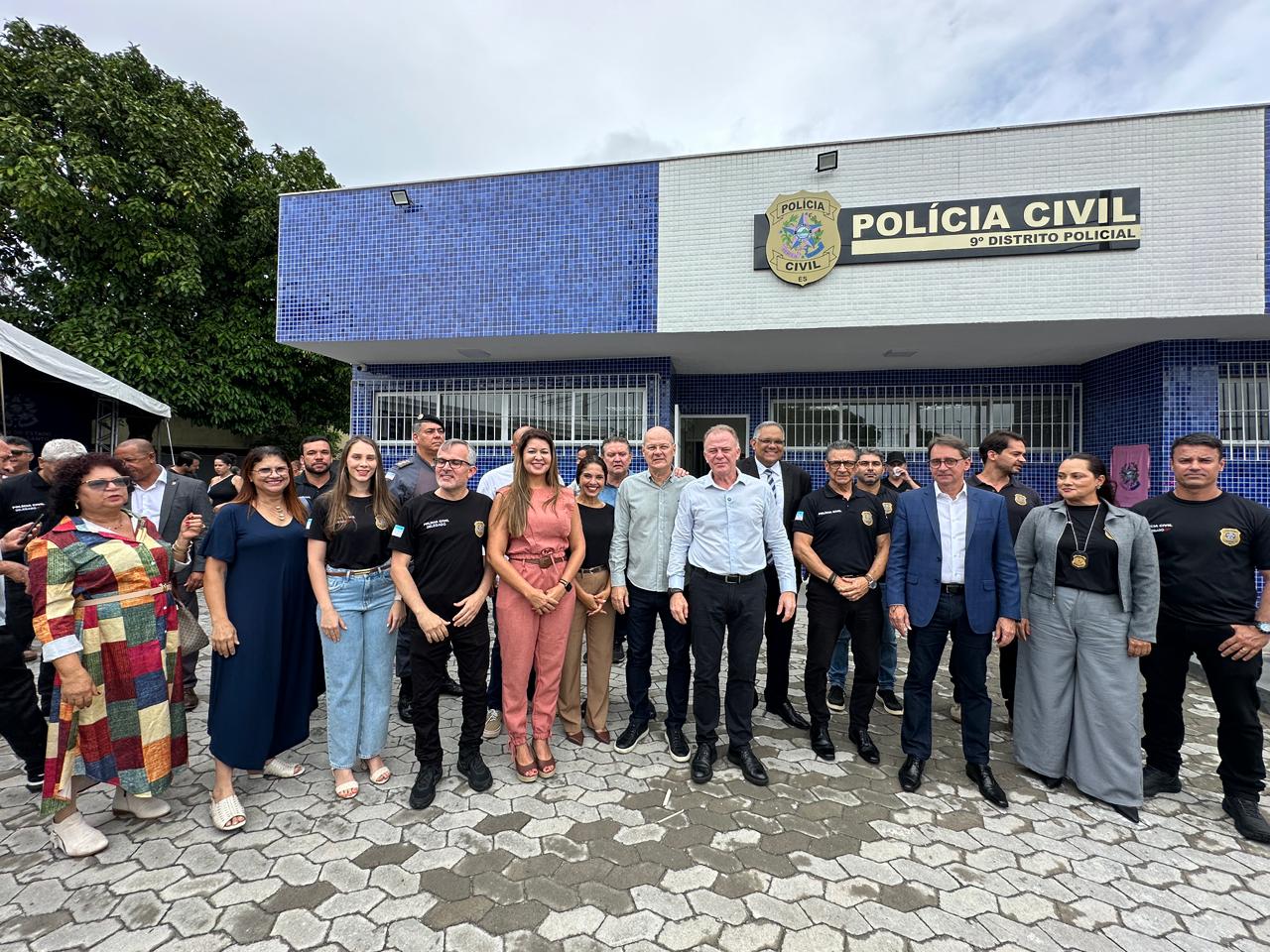 Casagrande entrega reforma do 9º Distrito Policial de Cobilândia
