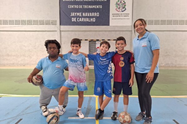 Sesport abre 80 vagas para aulas gratuitas de futsal do projeto Campeões do Futuro
