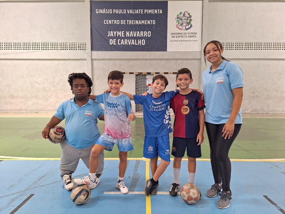 Sesport abre 80 vagas para aulas gratuitas de futsal do projeto Campeões do Futuro