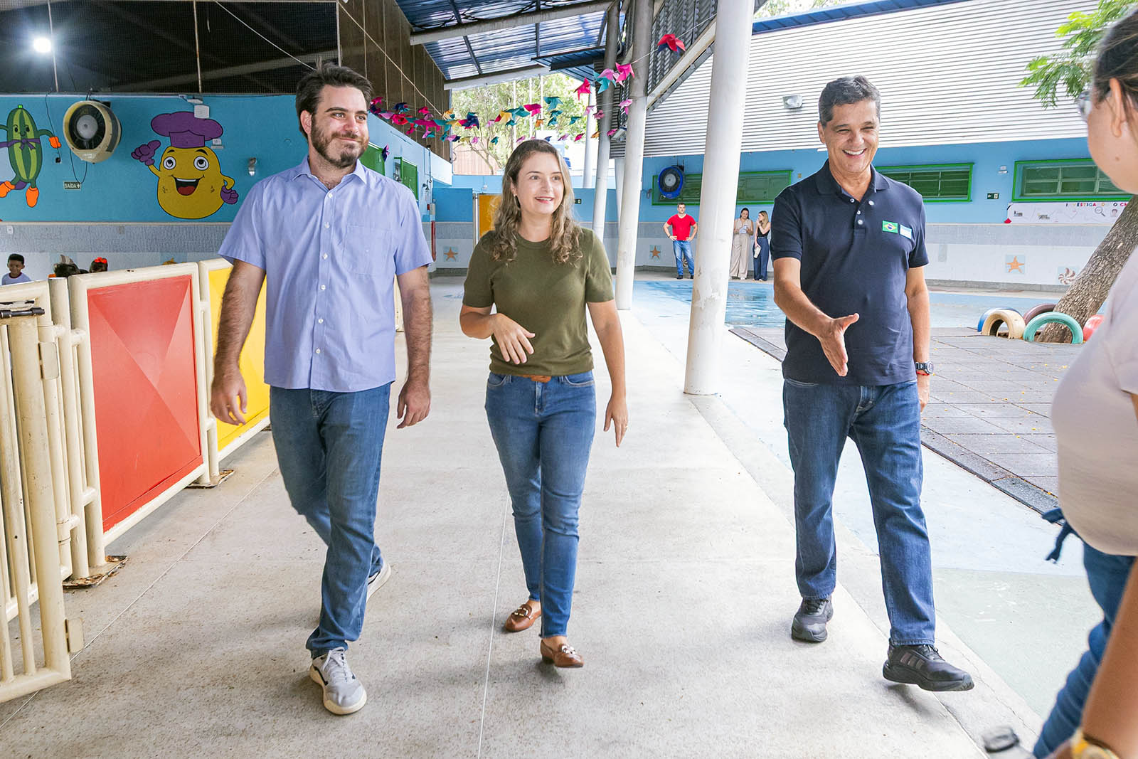 Ricardo Ferraço anuncia repasse de recursos do Estado para reforma e modernização de escola da Prefeitura de Vitória