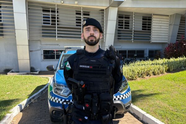 Guarda Municipal salva bebê engasgada durante ocorrência em Cariacica