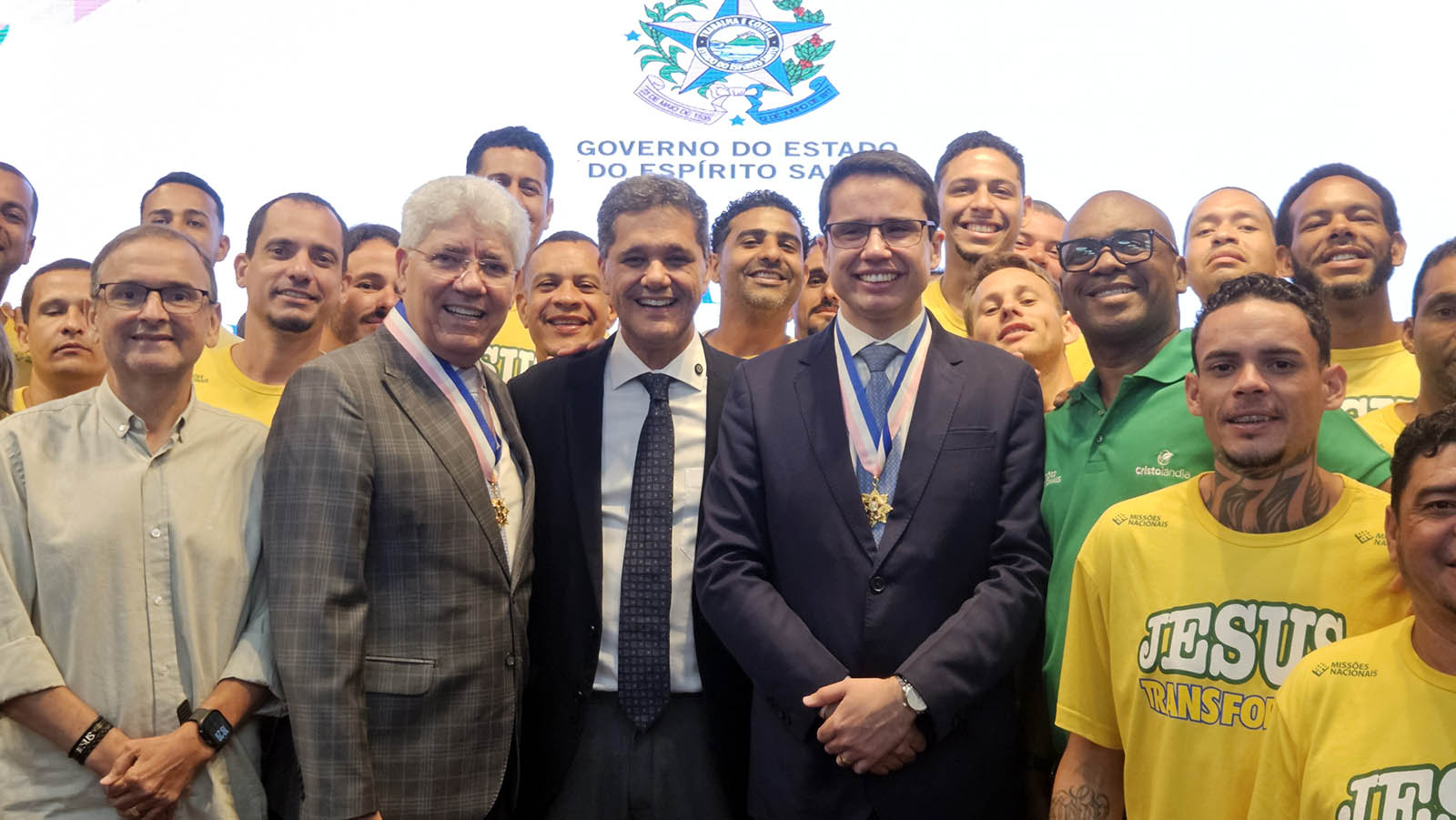 Governador entrega comendas da Ordem do Mérito Jerônymo Monteiro a lideranças religiosas