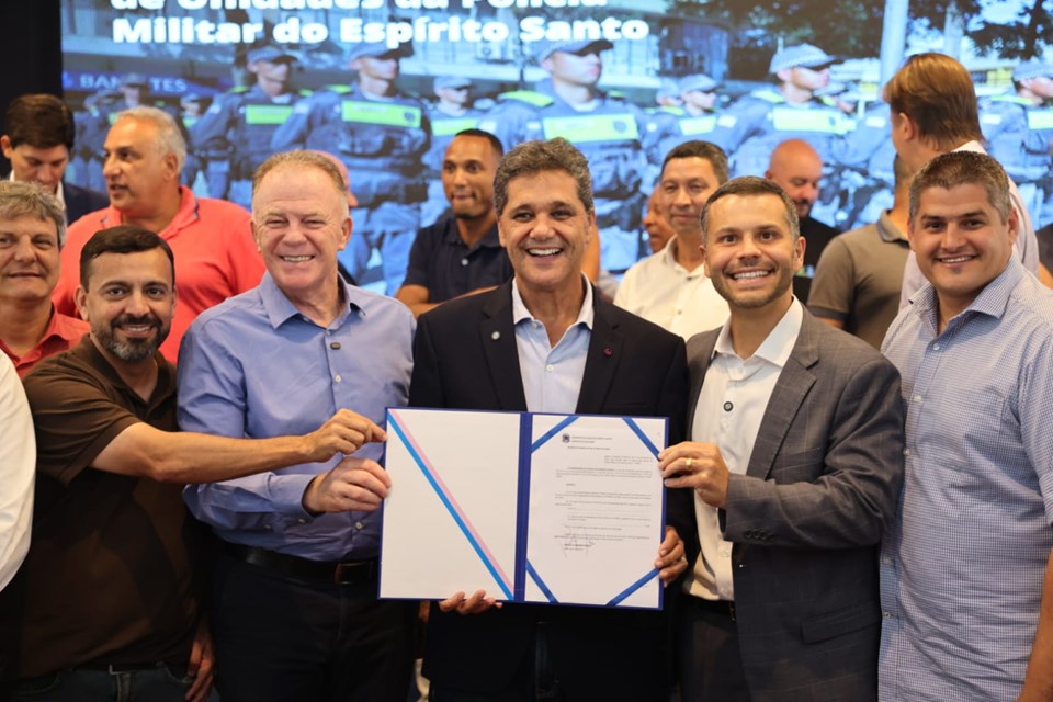 Ricardo Ferraço anuncia a criação da Companhia Independente de Operações Especiais e Combate ao Crime Organizado