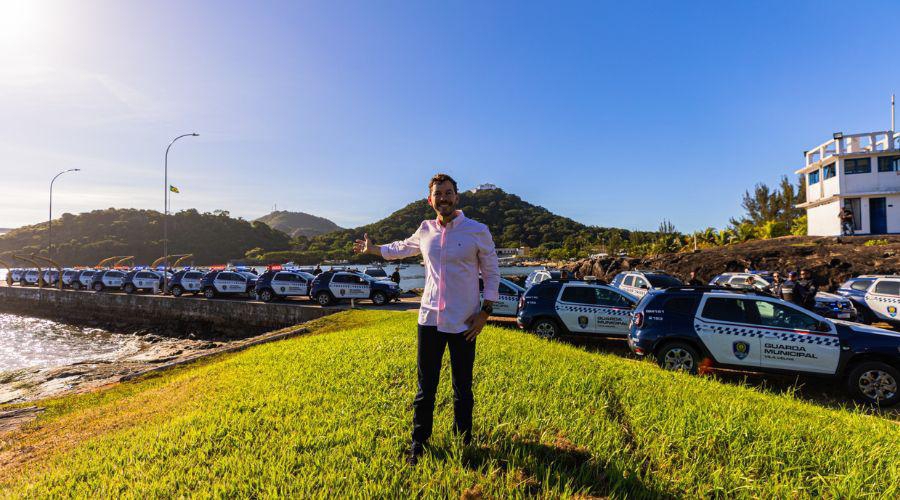 Arnaldinho Borgo entrega mais 33 novas viaturas à Guarda Municipal de Vila Velha