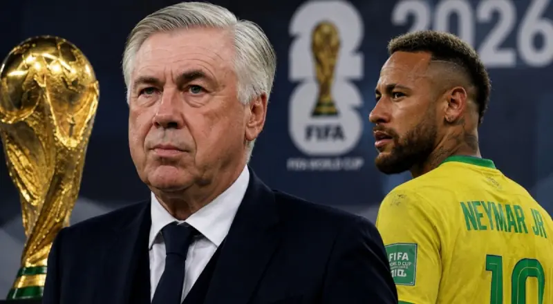 Ancelotti condiciona convocação de Neymar para a Copa do Mundo: ‘Critério muito claro’