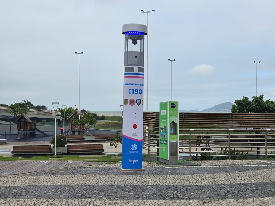 Cachoeiro de Itapemirim, Colatina, Aracruz, São Mateus e Linhares vão ganhar Totens de Segurança Pública