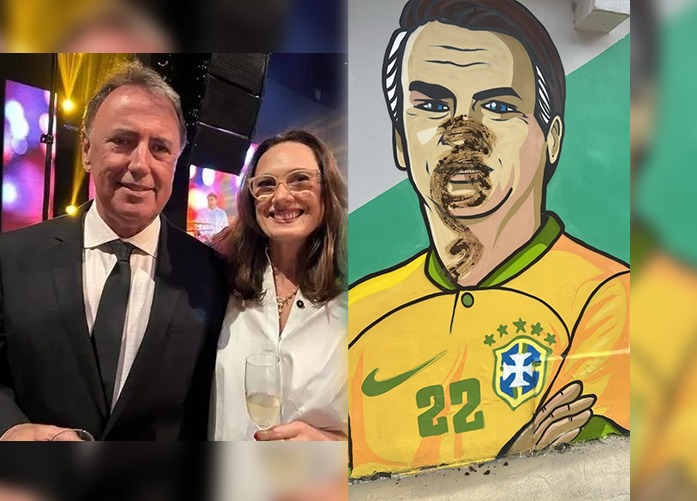 CASAL DE BACANAS: As fezes da intolerância na cara de Bolsonaro viram caso de polícia no Espírito Santo